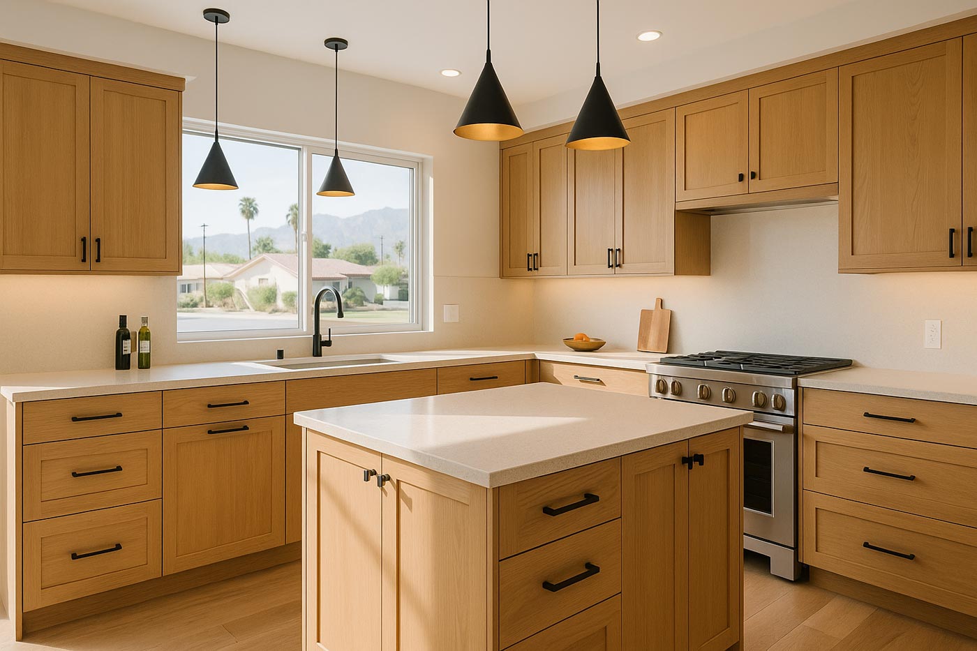 Custom kitchen in Cathedral City