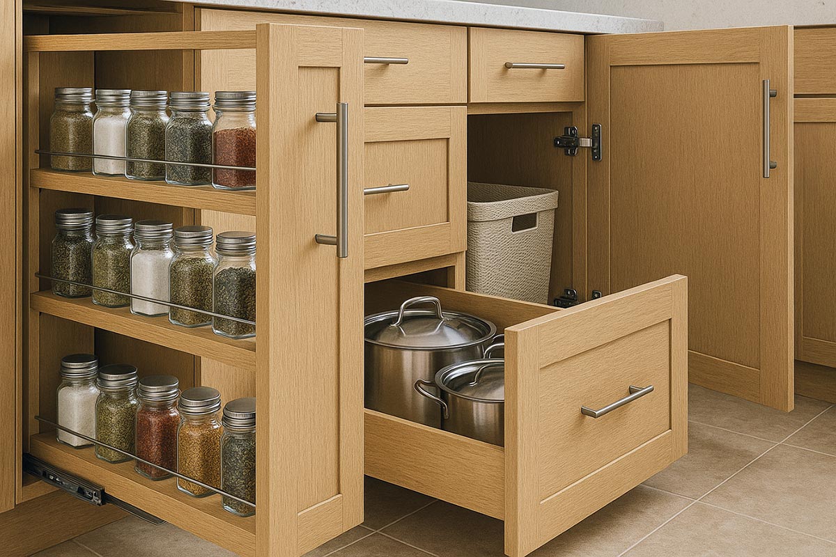 Custom storage cabinets in Rancho Mirage